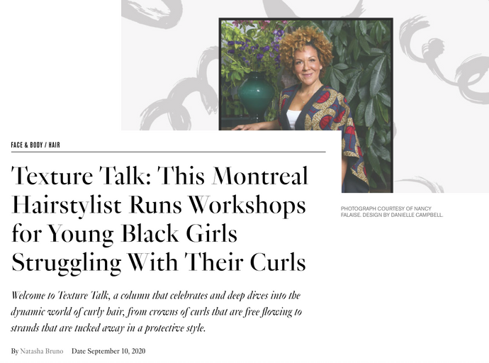 Texture Talk: This Montreal Hairstylist Runs Workshops for Young Black Girls Struggling With Their Curls