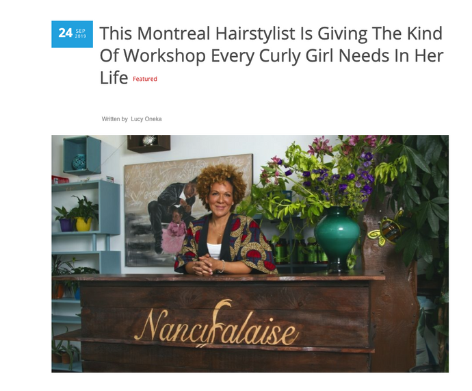 This Montreal Hairstylist Is Giving The Kind Of Workshop Every Curly Girl Needs In Her Life